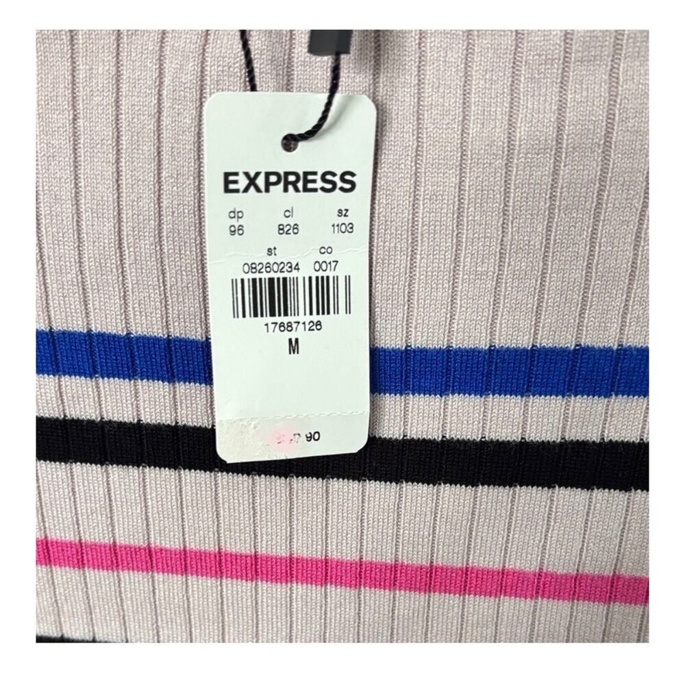 Express Ribbed Sweater - Medium - Picture 3 of 3